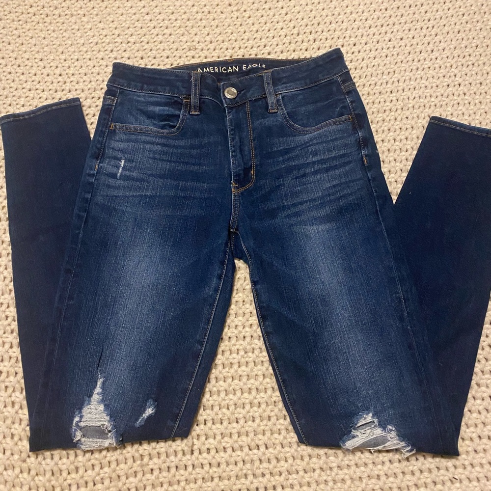 AE hi rise jegging